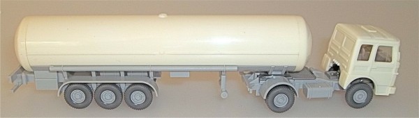 Rein weiss LKW Tanksattelzug Kessel in weiß ohne Druck WIKING 1/87 LI2 å *