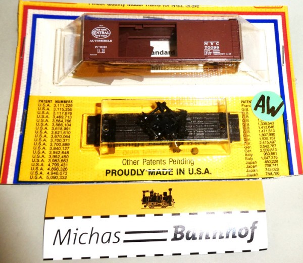 Micro Trains 23169 BLISTER KIT NYC 70099 Boxcar Bausatz N 1:160 AW å