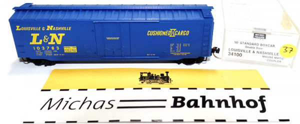 Micro Trains Line 34100 50&#039; Standard Boxcar Louisville Nashville 103783 N 1:160 m37 å