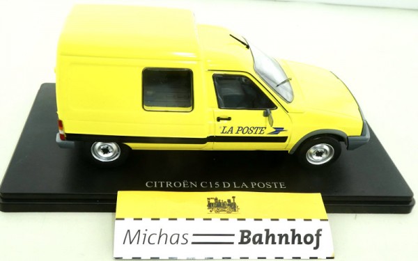 Citroen C15 D La Poste Lieferwagen Ixo Hachette Diecast 1:24 HS1 µ