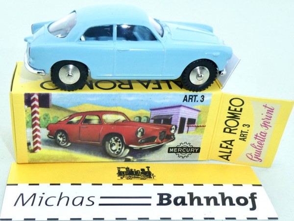 Alfa Romeo Giulietta Sprint Mercury Collection Art 3 cast Hachette 1:48 OVP Hi6µ