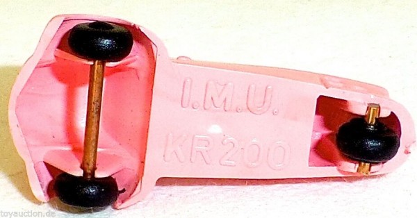 KR200 ROSA Kabinenroller Messerschmitt IMU 1:87 H0 HA2 å *
