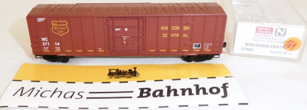 WC 27114 50&#039; Rib Box Car Plug Door Micro Trains Line 27200 N 1:160 J164 å