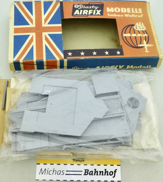 Airfix Plasty 1641/32 Lokomotivschuppen Bausatz umgebaut 1:76 OVP Lj2 å