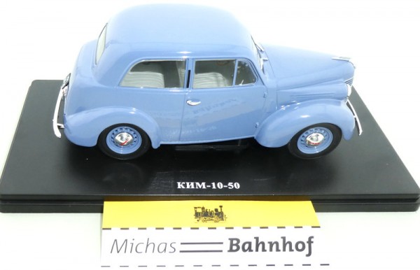 KIM 10 50 PKW blau 1940 UDSSR Ixo Hachette Diecast 1:24 LE5 µ