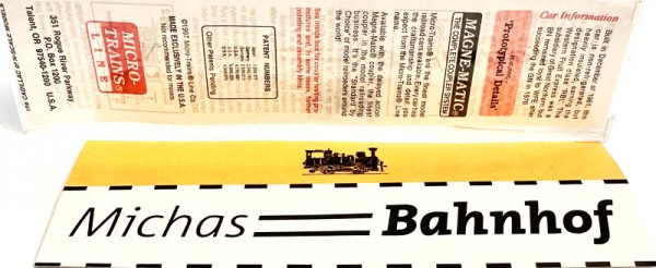 Micro Trains Line 38160 50’ Box Car Plug Door Burlington Northern N 1:160 ¥2 å