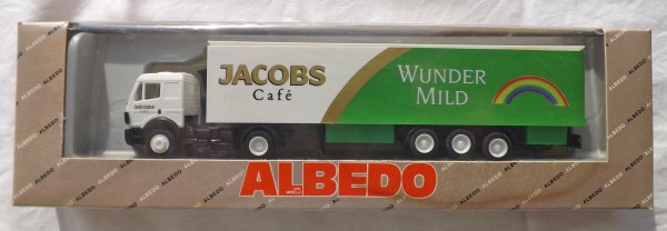 Mercedes Benz Jacobs Wunder Mild Albedo 200233 Koffer Sattelzug OVP H0 1:87 å