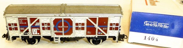Transfesa Espana Güterwagen Electrotren 1404 H0 1:87 OVP å