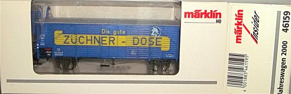 Märklin 46159 Insider Jahreswagen 2000 Züchner Dose 1:87 NEU OVP å *