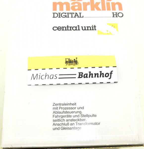 Märklin 6020 Central Unit Zentraleinheit mit Prozessor und Ablaufsteuerung.Li3 å