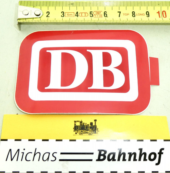 Aufkleber DB Logo Deutsche Bundesbahn Keks ca 90mm #AF KG4å