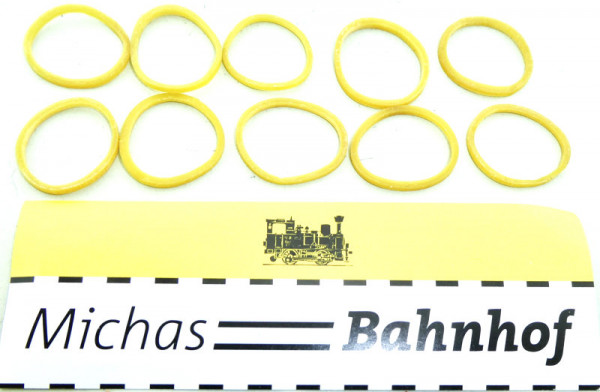 Für WIKING beige Gummiringe 10 Stück H0 1:87 Li5 å