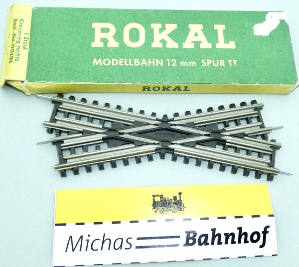 ROKAL Kreuzung rechts 00191 TT 1:120 OVP Hi6 å