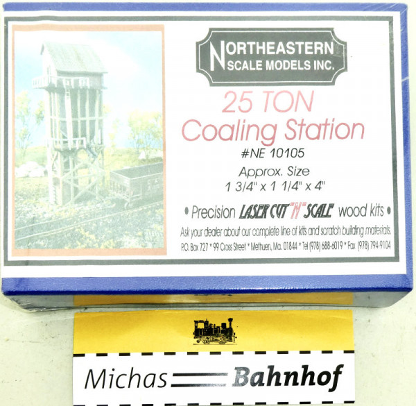 Northeastern Scale Models 10105 25 Ton Coaling Tower Kit 1/160 LH4 å