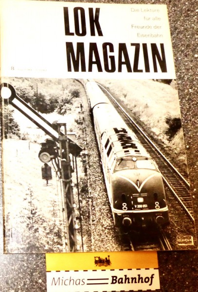 Lok Magazin 8 August 1964 franckh HS2 å