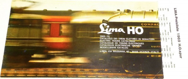 LIMA Katalog 1969 / 70 H0 å