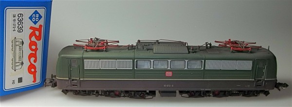 E 151 072-6 DB Elektrolokomotive ROCO 63639 DSS OVP H0 1:87 PROFI GESUPERT KA3 å