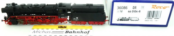 Roco 36086 BR 44 0104-8 Dampflok Schlepptender DR Next18 Ep4 TT 1:120 neu OVP #HL4 µ