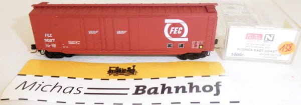 Florida East Coast FEC 5027 50´ Boxcar Micro Trains Line 37060 N 1:160 Ω138 å