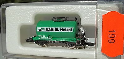 Haniel Heizöl, Kessel grün, Kesselwagen Kolls 87710 Märklin 8612 Z 1/220 *199*