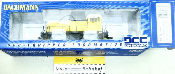 Bachmann 60607 GE 70 TON DIESEL DCC PAINTED (YELLOW BLACK H0 1:87 OVP HF5 µ