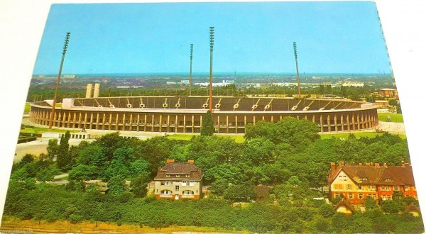 Olympiastadion Berlin Ansichtskarte 50er 60er Jahre 52 å