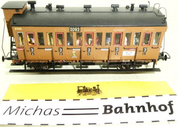 Peter's Modelbouwatelier Sächsischer Personenwagen 156 / C Sa 95 H0 1:87 HA2 å