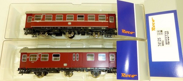 2 x Umbauwagen DB EpIII SET Roco 74125 H0 1:87 NEU OVP HU1 µ *