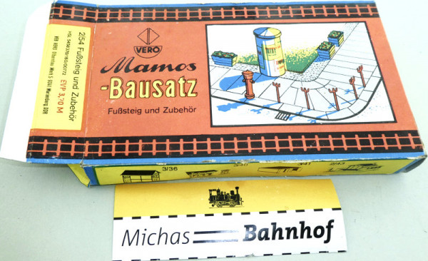 MAMOS 2/54 Fußsteig und Zubehör Bausatz ungebaut H0 1:87 OVP HK5 å