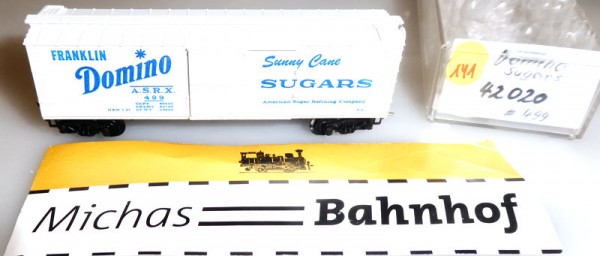 Domino Sugars ASRX 499 Box Car Micro Trains Line 42020 1:160 R161 å