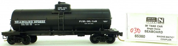 Micro Trains Line 65360 Seabord 073222 39&#039; Single Dome Tank Car 1:160 OVP #i030 å