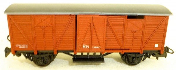 RN Gedeckter Güterwagen braun H0 1:87 LG2å *