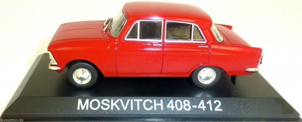 Moskvitch 408 412 PKW rot NEU 022 1:43 HT3 µ