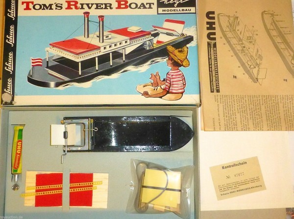Toms River Boat Hegi Schuco Bausatz ungebaut 506/1 OVP å *
