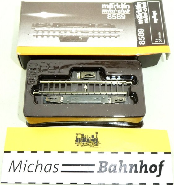 Märklin 8589 Schaltgleis 55 mm mini club Spur Z 1:220 OVP HR5 å
