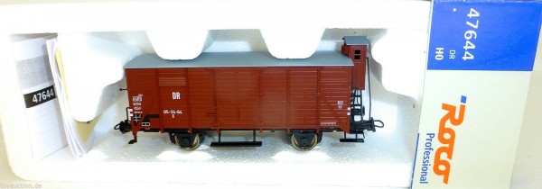 Roco 47644 DR gedeckter Güterwagen G 05 34 64 Bremserhaus KKK OVP H0 1:87 #HC4 µ*