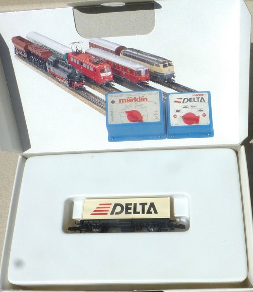 1992 Spielwarenmesse DELTA Märklin Spur Z 1:220 OVP å