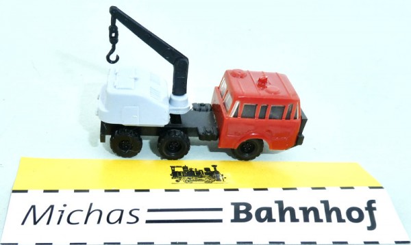 BTTB Tatra Autokran Kabine rot Krangehäuse grau DDR TT 1:120 NEU HN5 å