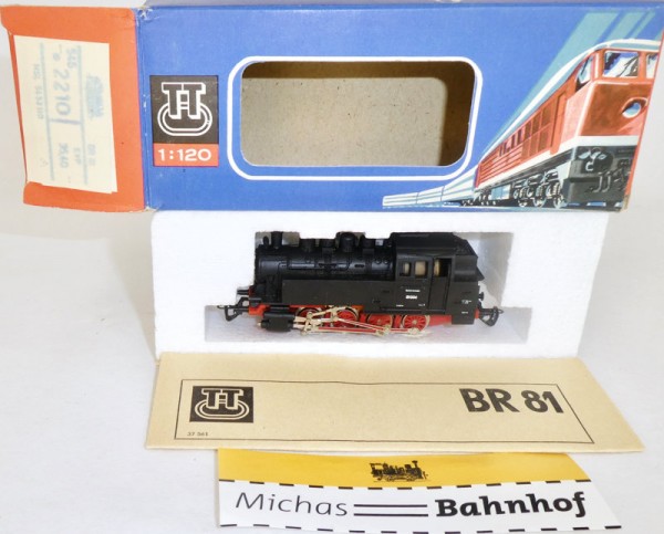 BR 81 004 Dampflok Tenderlok BTTB 2210 TT 1:120 OVP KE3 å