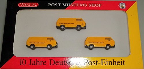 10 Jahre Deutsche Post Einheit T3 Werbemodell WIKING 1:87 å