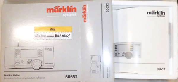 Märklin 60652 Leerkarton mit Anleitung HD3 å
