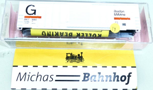 Boston&amp;Maine B&amp;M 79064 Roundhouse 8859 Güterwagen Bausatz.N 1:160 HD2-14 å