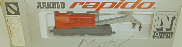 Kranwagen Union Pacific ARNOLD rapido 0471 N 1:160 OVP HU3 å *