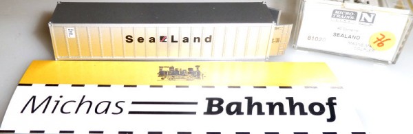 Sealand 40&#039; Container Micro Trains Line 81020 1:160 OVP R76 å