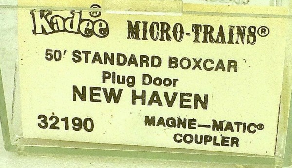 50´ Standard Boxcar NEW HAVEN 40603 Micro Trains Line 32190 N 1:160 C å *