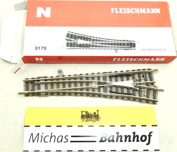 Fleischmann 9179 Weiche rechts piccolo N 1:160 OVP Neu HU5 å