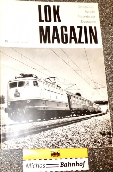 Lok Magazin 15 November 1965 franckh HS2 å