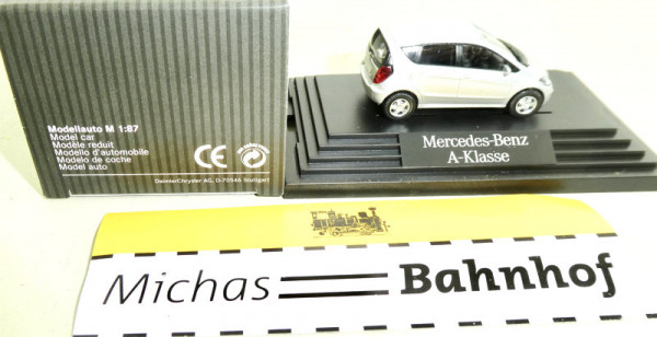 Wiking Mercedes-Benz A-Klasse Silber 4-Türer B66961355 HO 1:87 Lj3 å