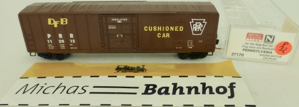 Pennsylvania 50&#039; Rib Side Boxcar PRR 112015 Micro Trains Line 27170 1:160 P32 å