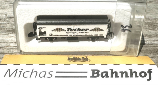 Märklin Tucher Bräu Jubiläum mini club Werbemodell Spur Z 1:220 #36 LG4 å